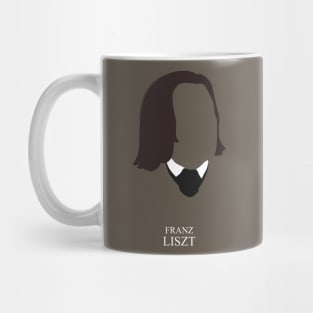 Franz Liszt - Minimalist Portrait Mug